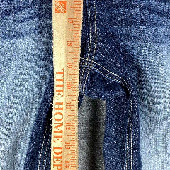 LEI Jeans Women's Size 7 Short Junior Denim Stretch Blue - Picture 5 of 11